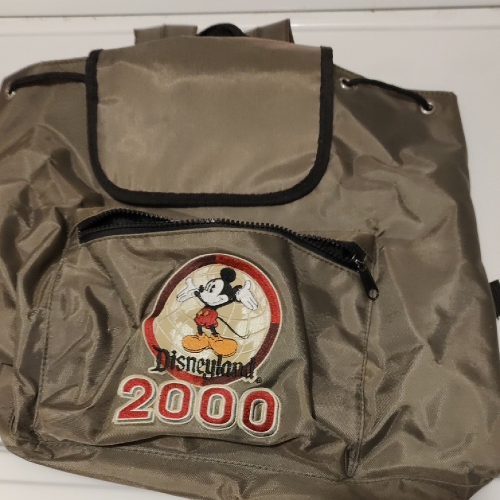 Disneyland 2000 Mickey Mouse Backpack